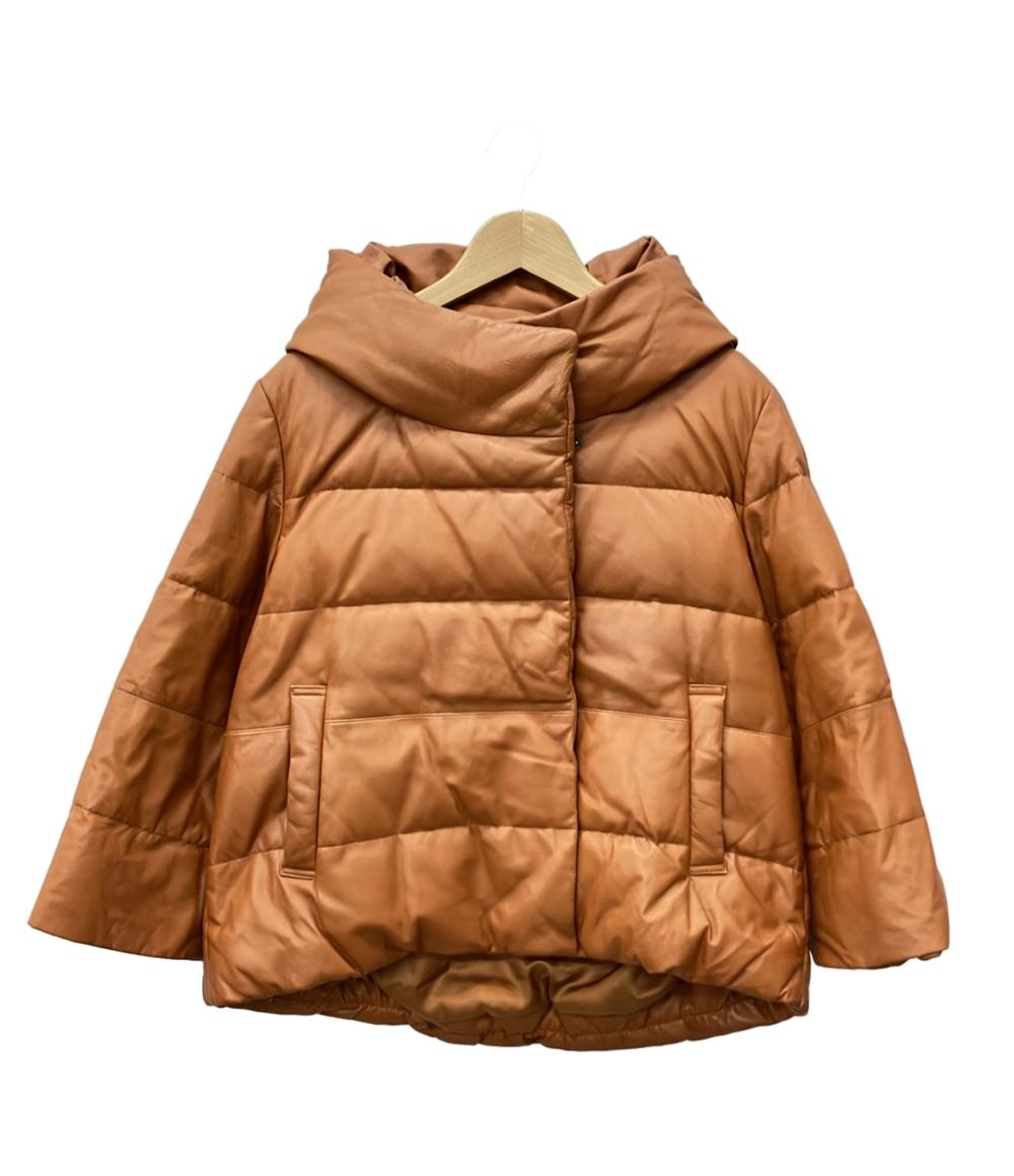 ジャンルイシェルレ レザーダウンジャケット レディース SIZE M JEAN