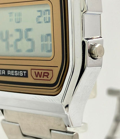 CASIO 腕時計 クオーツ A158WE ユニセックス カシオ