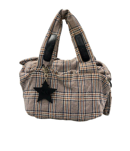 美品 シーバイクロエ ハンドバッグ 千鳥柄 ジョイライダー レディース SEE BY CHLOE