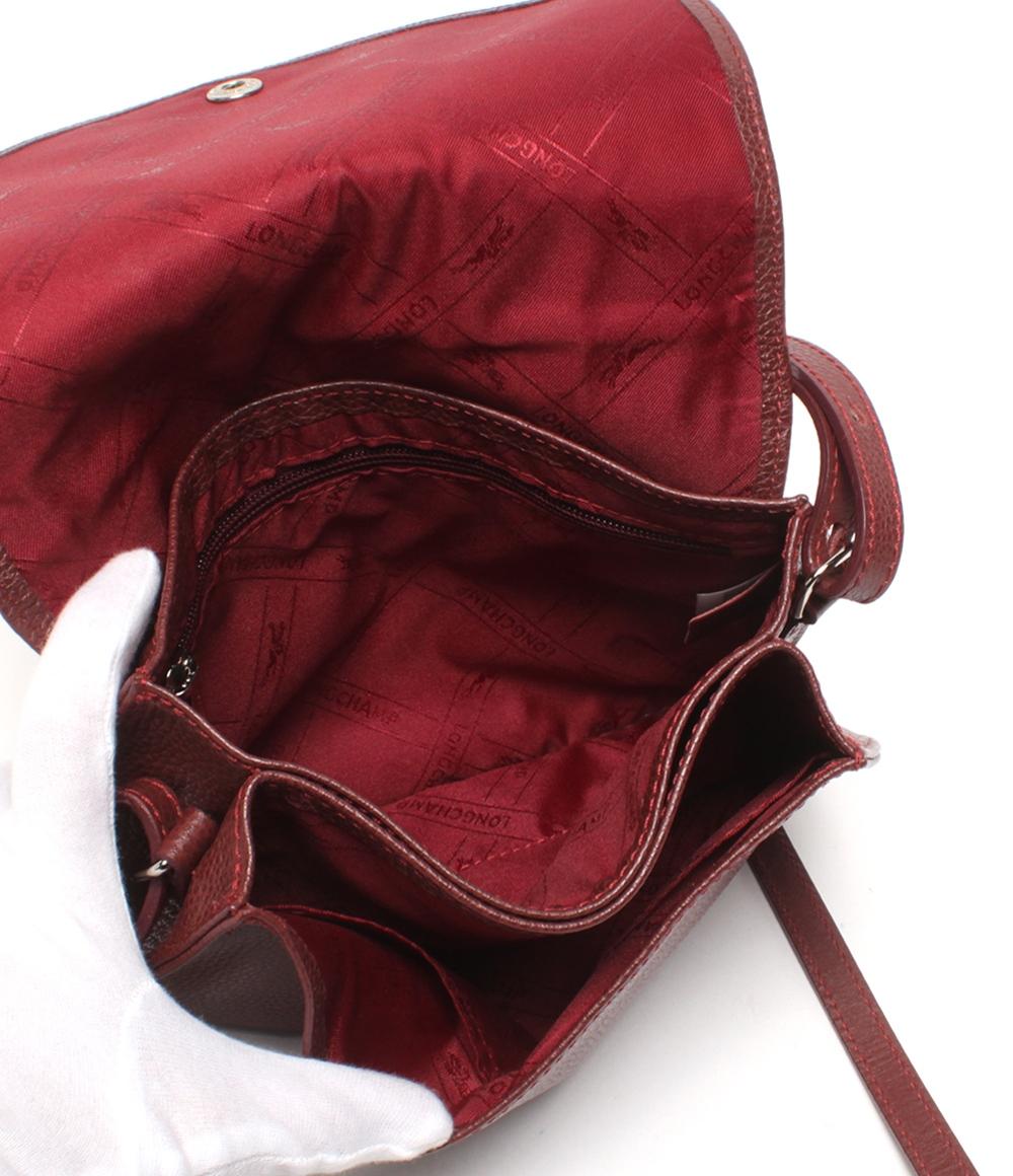 美品 Longchamp ショルダーバッグ 肩掛け レディース ロンシャン
