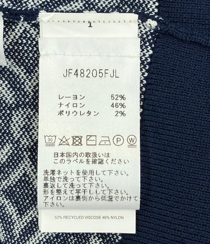 美品 MICHAEL KORS 半袖ニットワンピース JF4820FJL レディース SIZE XS マイケルコース