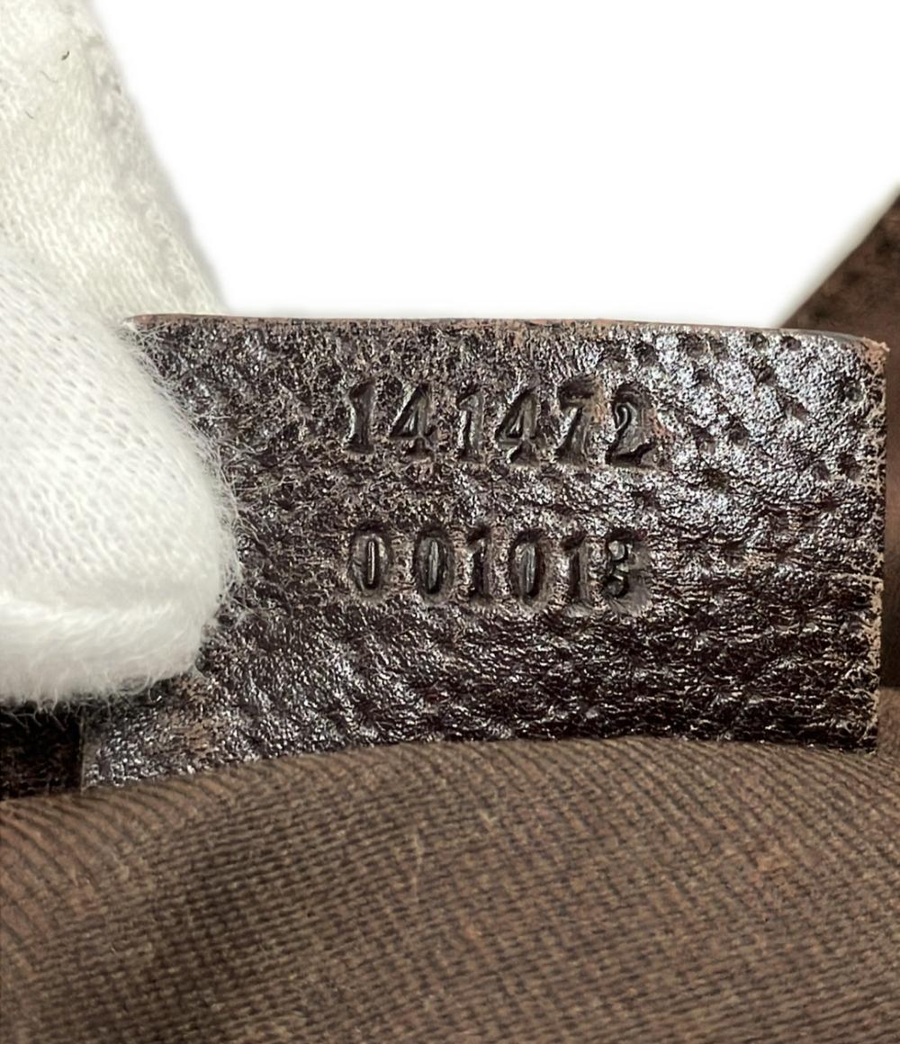 GUCCI トートバッグ ショルダーバッグ 肩掛け GGキャンバス 141472 001013 レディース グッチ