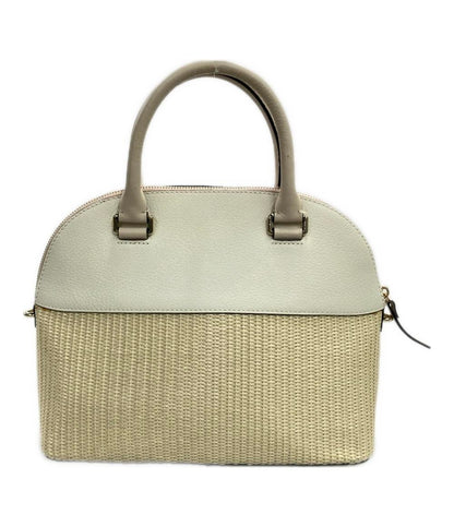 Kate Spade ハンドバッグ ショルダーバッグ 2WAY  レザー ストロー WKRU5476 レディース ケイトスペード