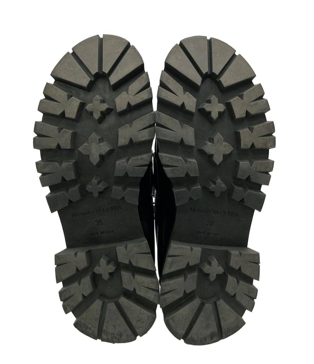 Alexander McQueen コインローファー 厚底 レディース SIZE 36 アレキサンダーマックイーン