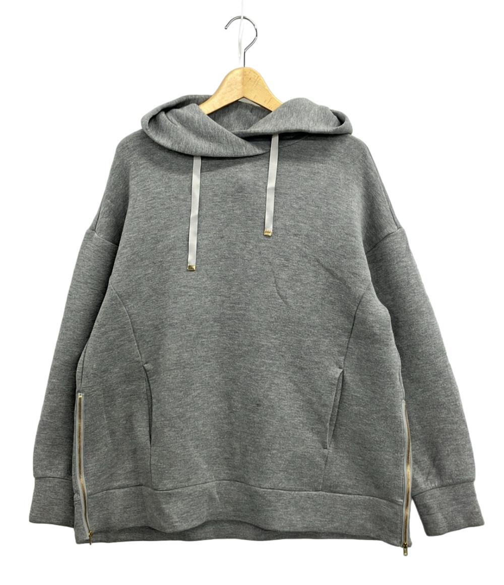 美品 エマテイラー プルオーバーパーカー サイドジップ レディース SIZE F Emma Taylor