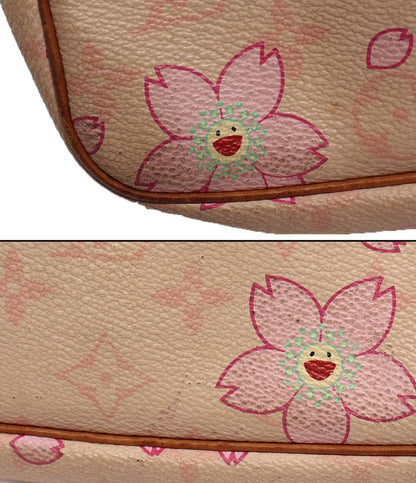 LOUIS VUITTON ハンドバッグ アクセサリーポーチ 村上隆 チェリーブロッサム ポシェットアクセソワール モノグラム M92007 レディース ルイ・ヴィトン