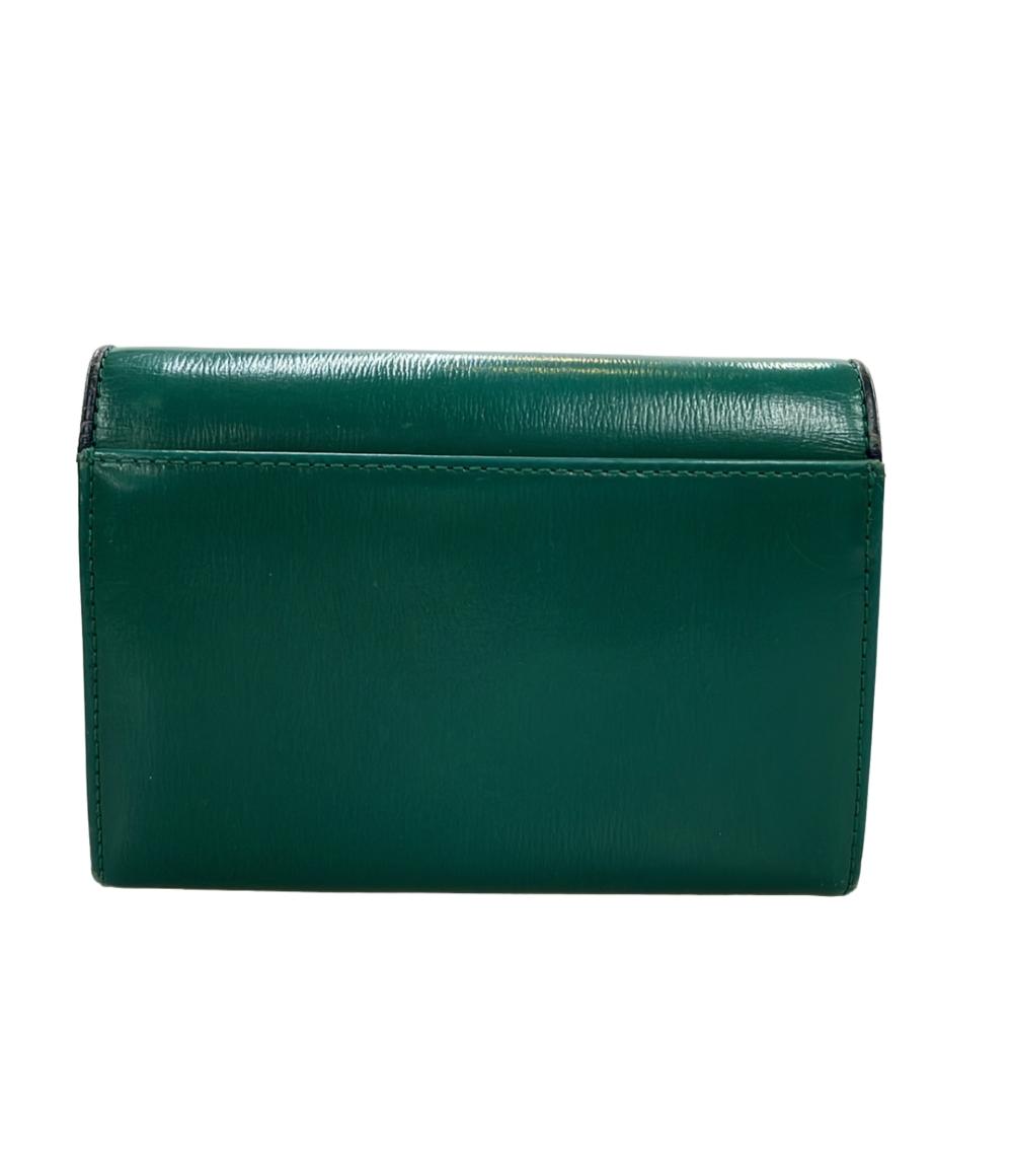 訳あり LOUIS VUITTON 二つ折り財布 モノグラム ポルトパピエジップ