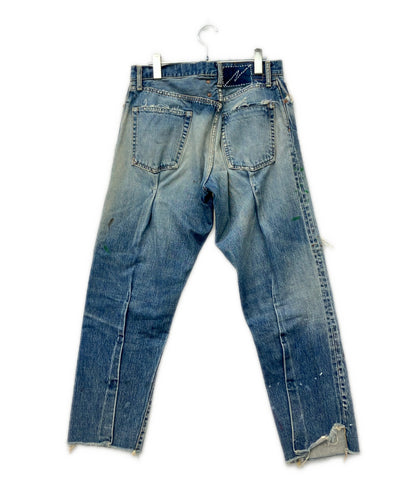 VISVIM ジャーニーマンクラッシュタックデニムパンツ ダメージ加工 メンズ SIZE 2 ビズビム