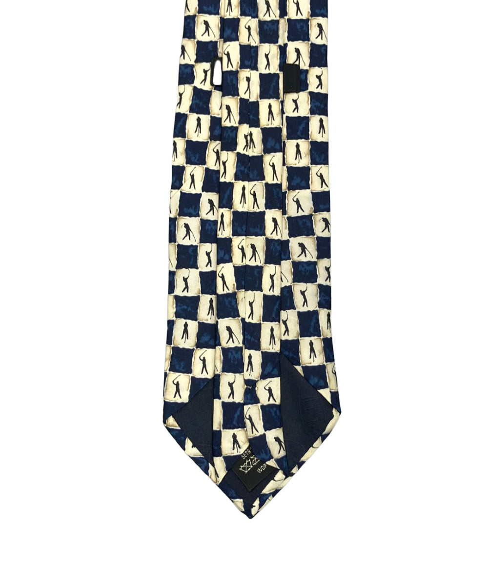 美品 Dunhill ネクタイ シルク 100% メンズ ダンヒル