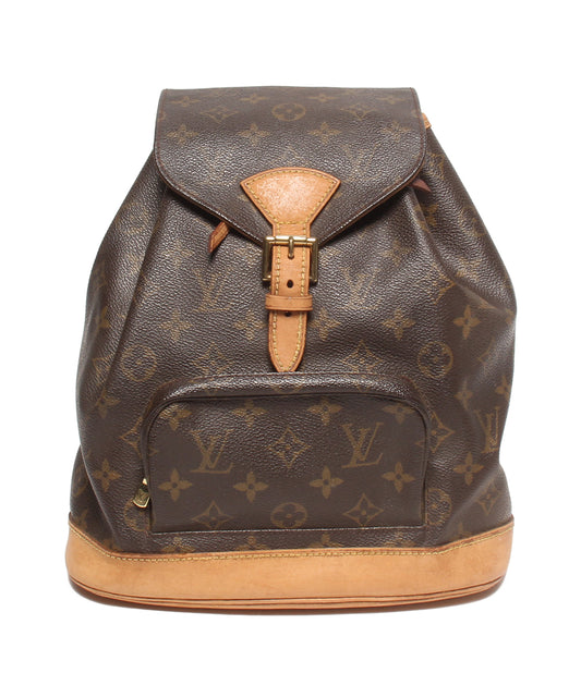 LOUIS VUITTON リュック デイパック モンスリ MM モノグラム M51136 レディース ルイ・ヴィトン
