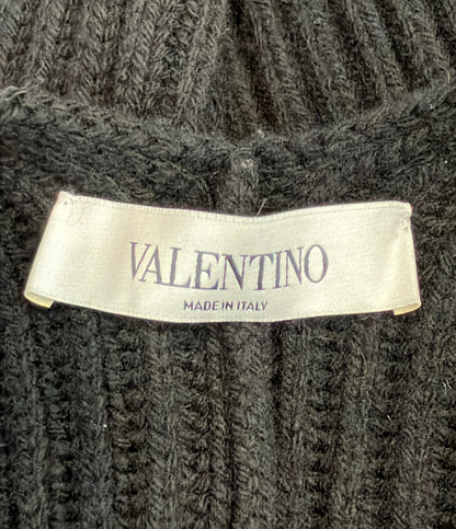 VALENTINO ロゴ ウール ポンチョ レディース SIZE S ヴァレンティノ