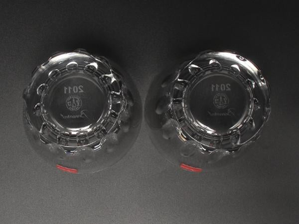 美品 Baccarat イヤーター グラス 2点セット ペア 2011 エトナ バカラ