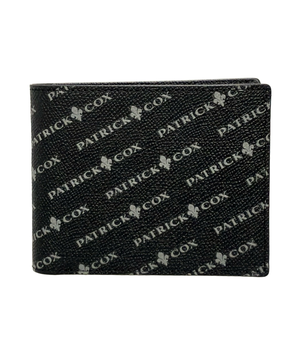 PATRICK COX レザー二つ折り財布　コンパクトウォレット　IDウインドウ PATRICK COX レザー二つ折り財布 コンパクトウォレット IDウインドウ