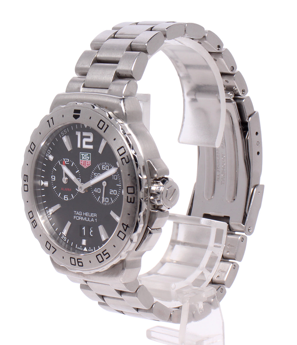 TAG HEUER 腕時計 フォーミュラ1 クオーツ ブラック WAU111A メンズ タグホイヤー