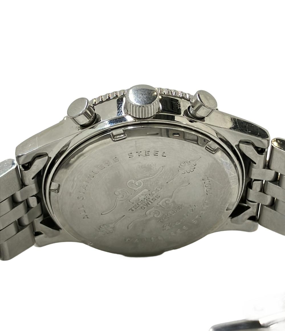 テクノス 腕時計 クオーツ ブルー TGKC832 メンズ TECHNOS