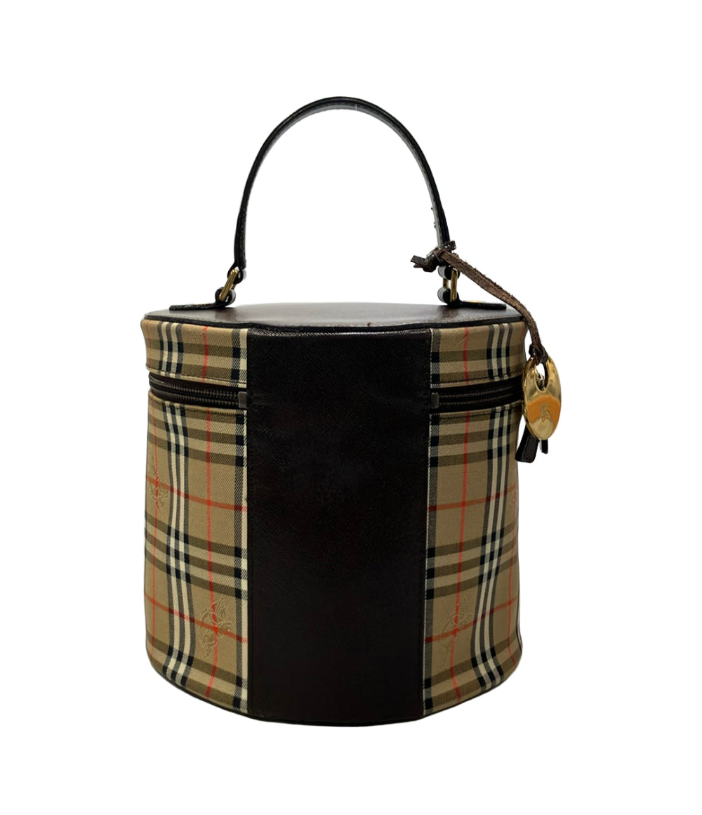 BURBERRY ハンドバッグ バニティバッグ ノバチェック レディース
