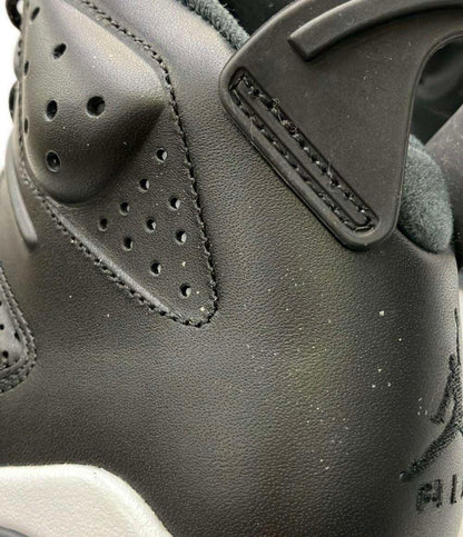 訳あり ナイキ ミドルカットスニーカー エア ジョーダン 6 レトロ ブラックキャット 384664-020 メンズ SIZE 27.0 (L) NIKE