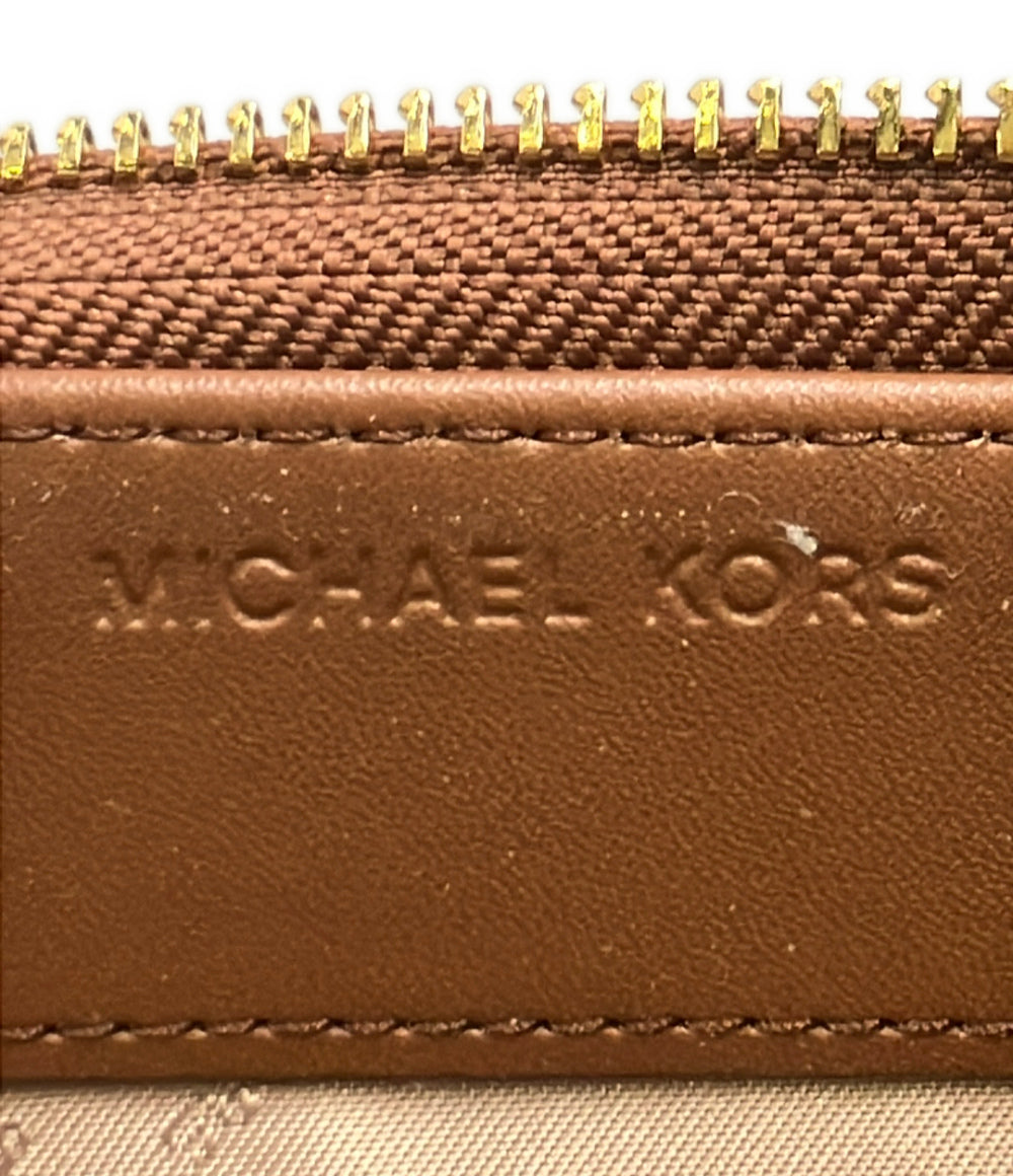 MICHAEL KORS ラウンドファスナー長財布 レディース マイケルコース