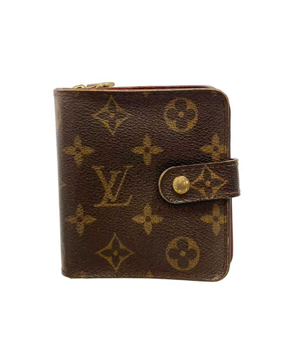 LOUIS VUITTON 二つ折り財布 コンパクト ジップ モノグラム M61667