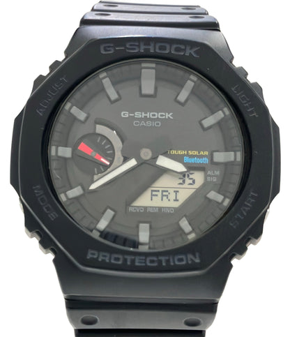 CASIO 腕時計 Bluetooth G-SHOCK ソーラー ブラック GA-B2100 メンズ カシオ