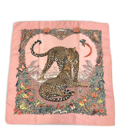 HERMES スカーフ シルク100% カレ40 Jungle Love レディース エルメス