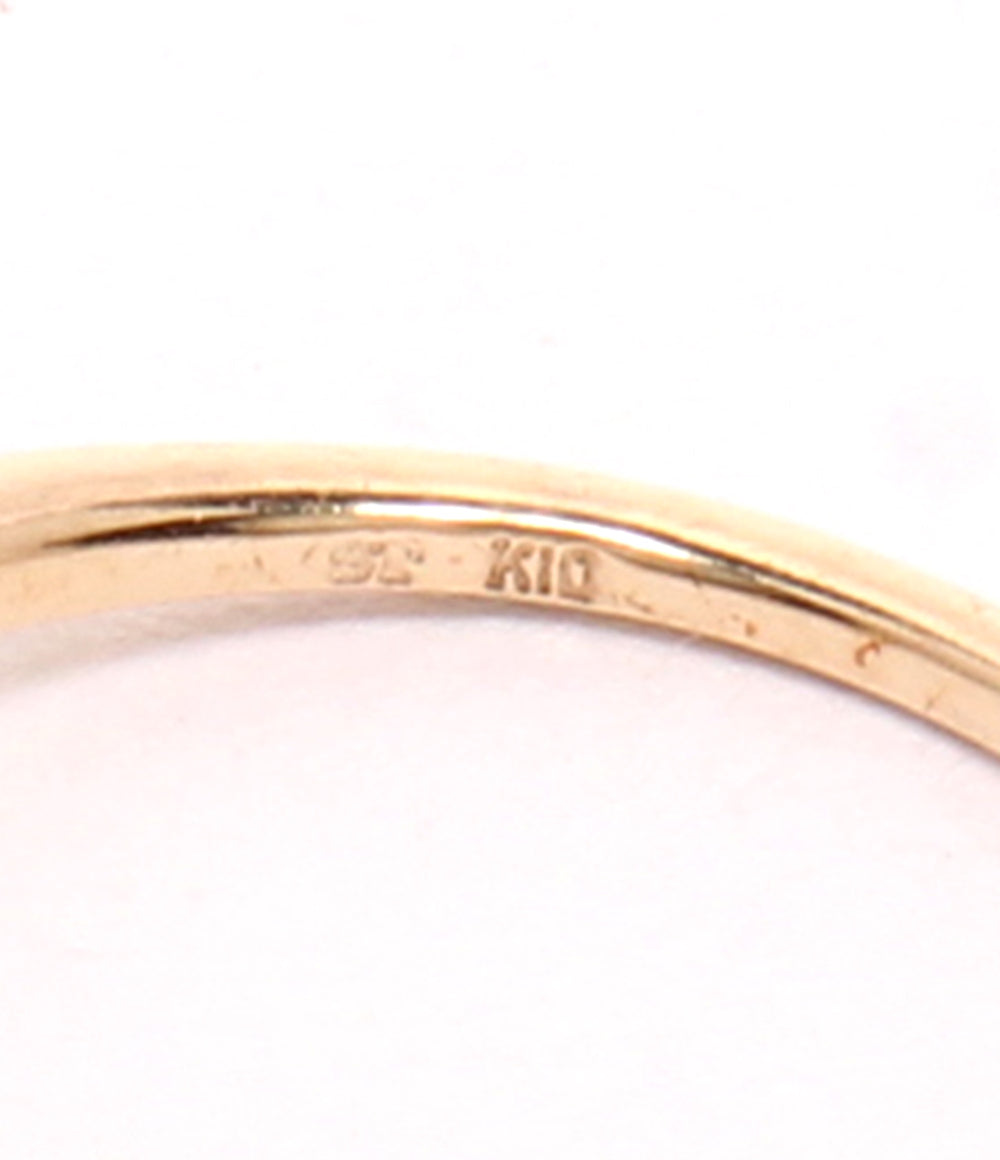 美品 Samantha Tiara ピンキーリング 指輪 K10 ピンクトルマリン