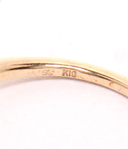 美品 Samantha Tiara ピンキーリング 指輪 K10 ピンクトルマリン レディース SIZE 1号 サマンサティアラ