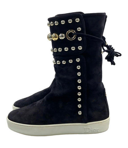 Christian Dior ムートンブーツ スタッズ レディース SIZE 36 (M) クリスチャンディオール