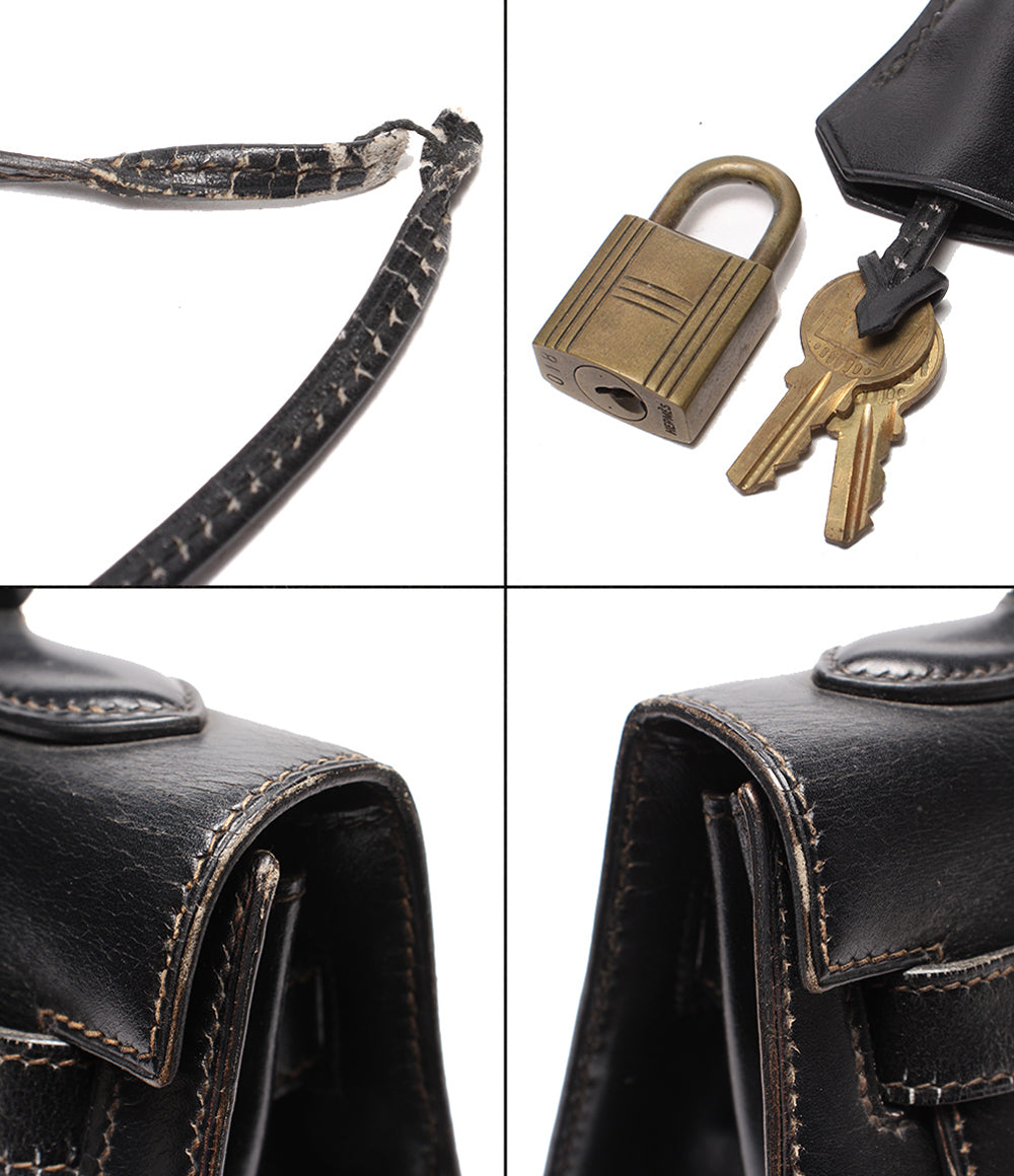 HERMES ハンドバッグ 〇S刻印 ゴールド金具 ケリー32 レディース