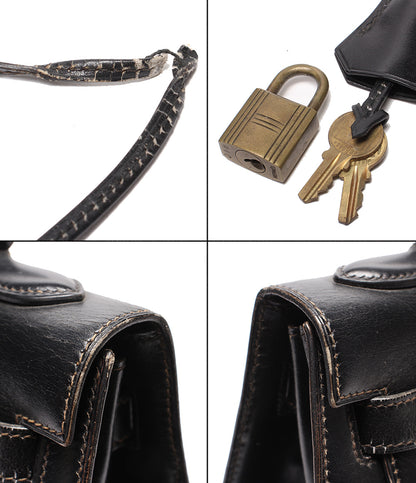HERMES ハンドバッグ 〇S刻印 ゴールド金具 ケリー32 レディース エルメス