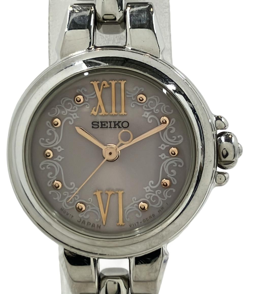 セイコー 腕時計 ソーラー ピンク V117-0BB0 レディース SEIKO
