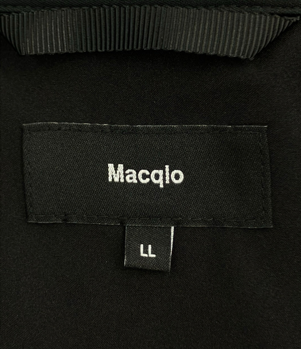 macqlo ウォッシャブルライダースジャケット メンズ SIZE LL マックロ