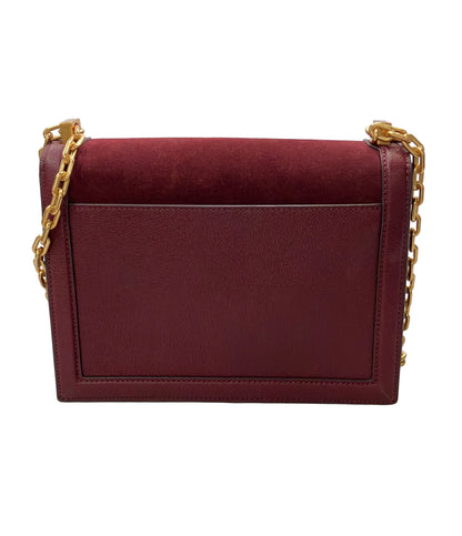 美品 Kate Spade ショルダーバッグ 肩掛け チェーン デコ レディース ケイトスペード