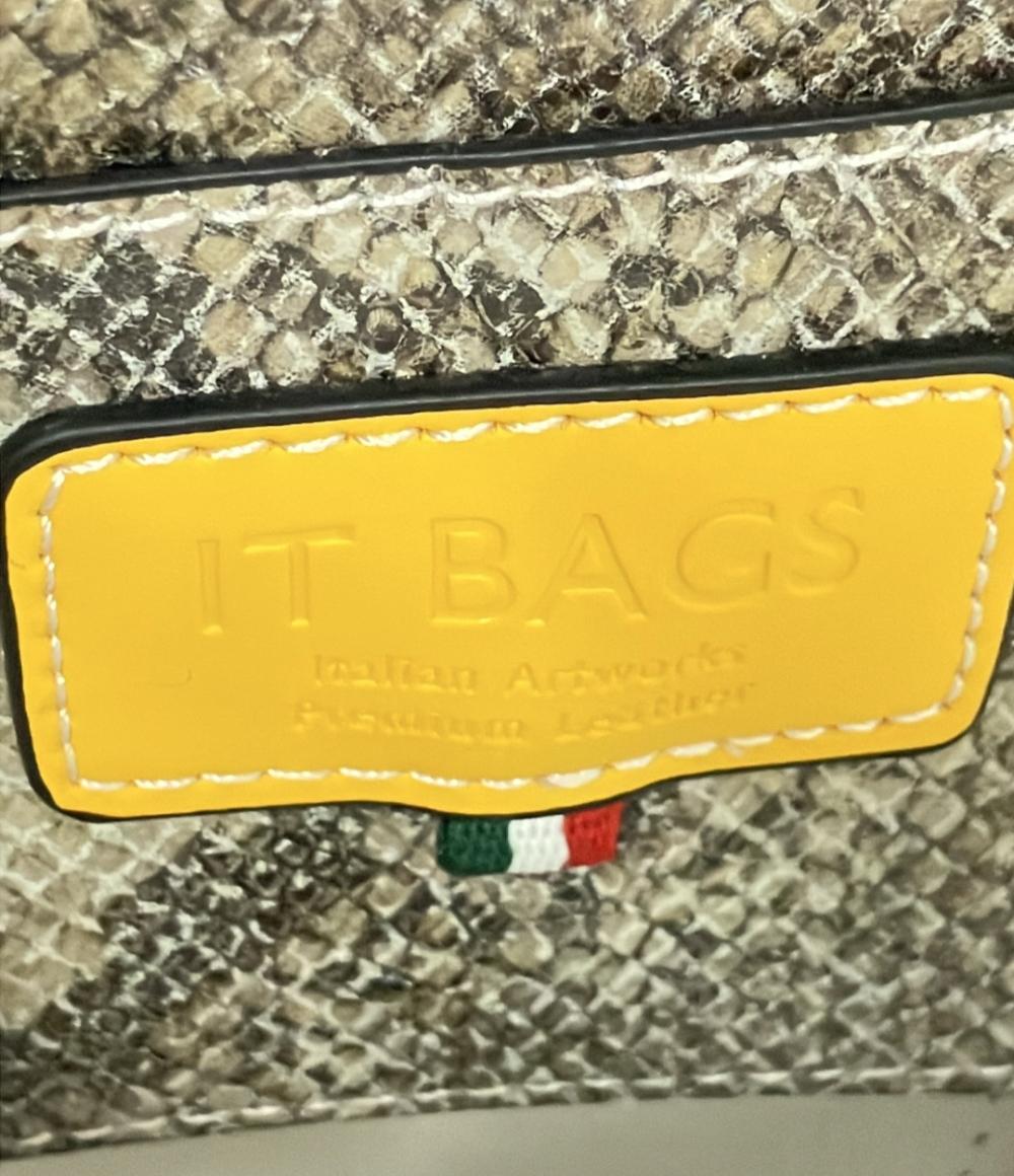 イットバッグ パイソンショルダーバッグ 肩掛け レディース IT BAGS