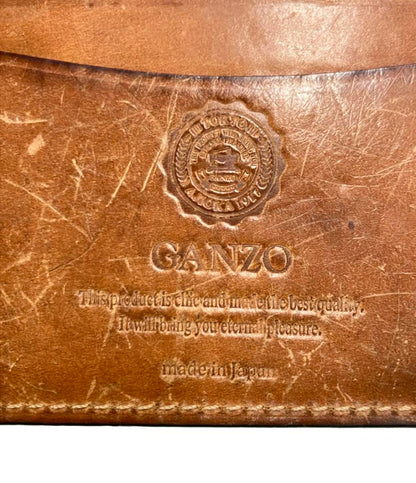 GANZO 二つ折り財布 シェルコードバン 2 メンズ ガンゾ