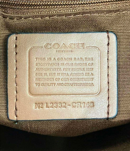 訳あり COACH ショルダーバッグ 2WAY 肩掛け 斜め掛け レザー CR148 レディース コーチ