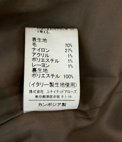 UNITED ARROWS FAbRICA TESSUTI チェスターコート FFC ロング チェスター コート 3625-199-1583 レディース SIZE 38 (S) ユナイテッドアローズ