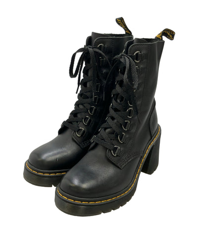 美品 Dr.Martens ショートブーツ 8ホール チャンキーヒール レディース SIZE 8 ドクターマーチン