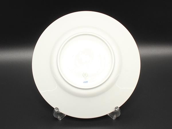 美品 ロイヤルコペンハーゲン ディーププレート パスタプレート 皿 24cm ホワイトフルーテッド Royal Copenhagen