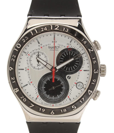 スウォッチ 腕時計 IRONY クオーツ ホワイト メンズ Swatch