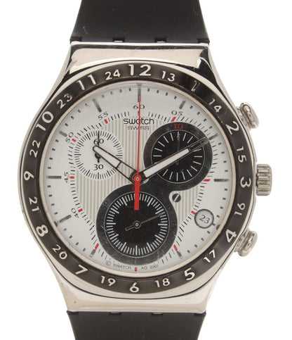 スウォッチ 腕時計 IRONY クオーツ ホワイト メンズ Swatch