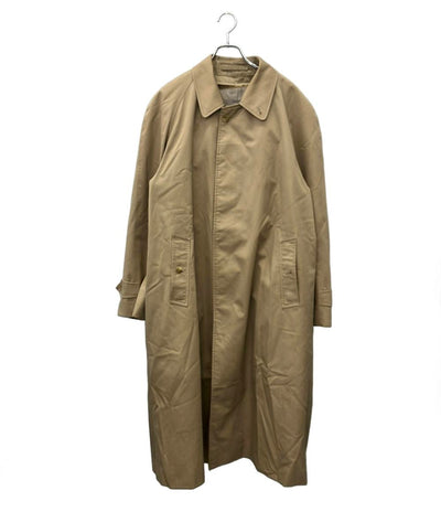 訳あり BURBERRY ステンカラーコート ベージュ インポート メンズ SIZE 40L (L) バーバリー