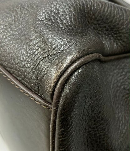Ermenegildo Zegna 2WAY ボストンバッグ ショルダーバッグ 斜め掛け メンズ エルメネジルドゼニア