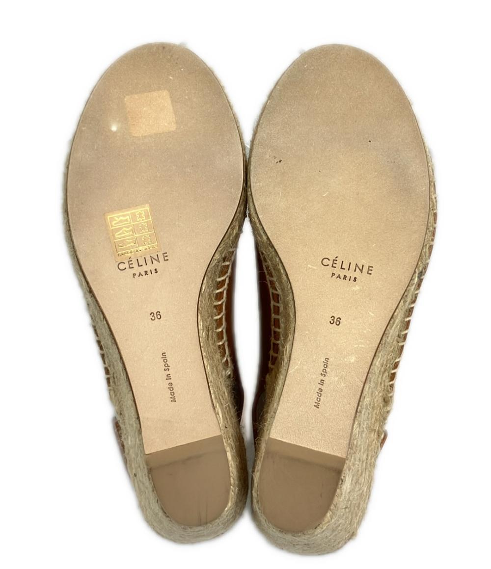 セリーヌ エスパドリーユ サンダル レディース SIZE 36 (M) CELINE  