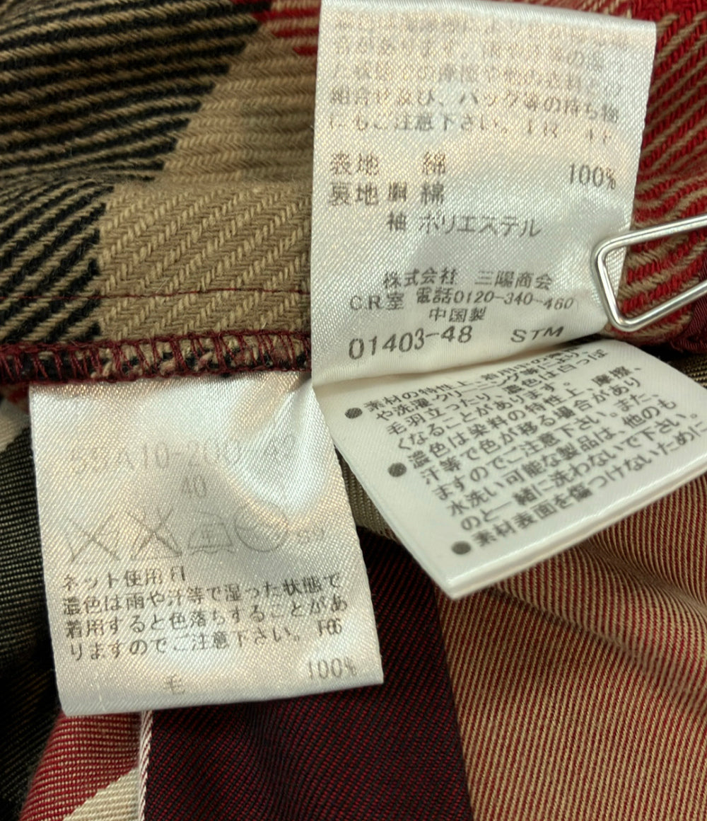BLUE LABEL CRESTBRIDGE トレンチコート ベルト ライナー付き 55A10-200-42 レディース SIZE 40 (L) ブルーレーベル クレストブリッジ