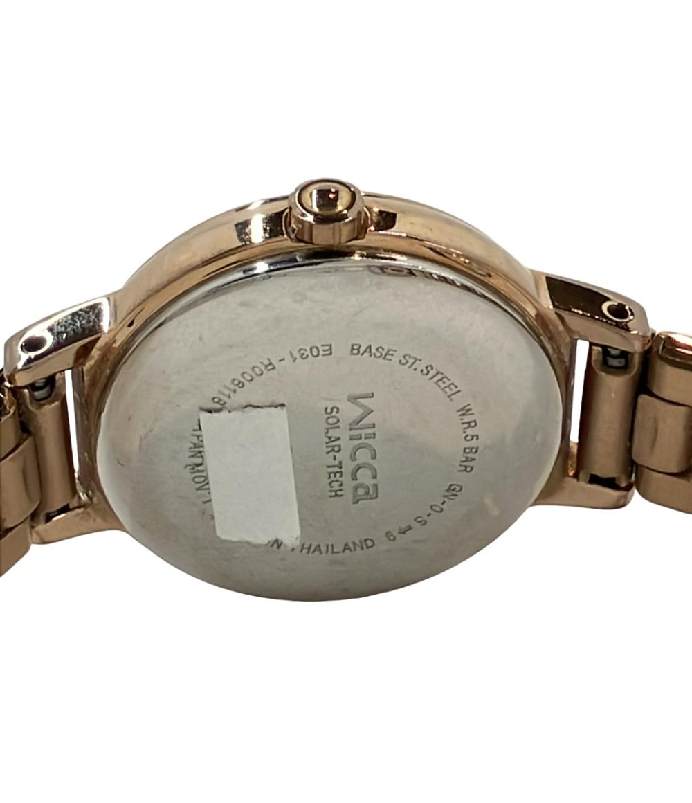 シチズン 腕時計 ウィッカ Wicca ソーラー ピンク E031-R006118 レディース CITIZEN