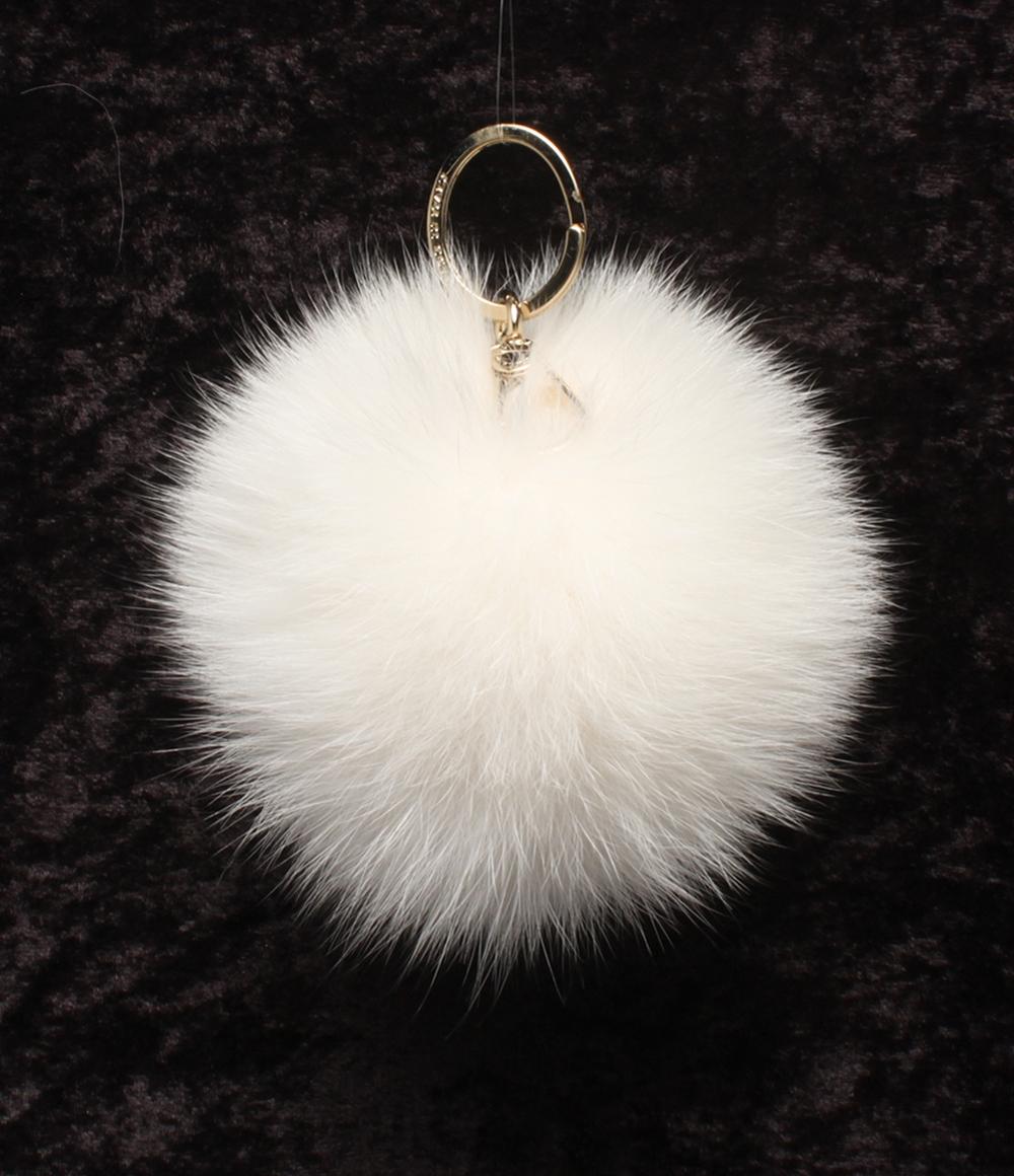 フルラ チャーム ボンボン ファー レディース Furla