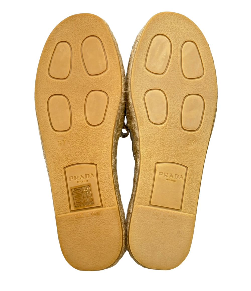 美品 PRADA サンダル スリッパ 1XX539 レディース SIZE 37 プラダ
