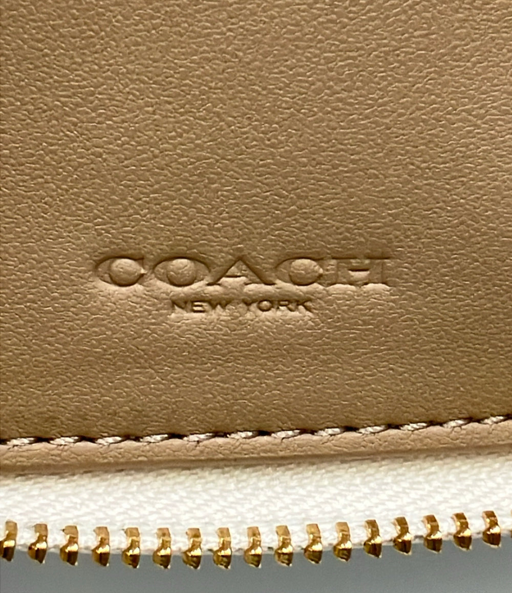 COACH ラウンドファスナー 長財布 シグネチャー CW781 レディース コーチ