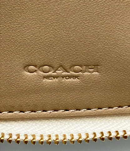 COACH ラウンドファスナー 長財布 シグネチャー CW781 レディース コーチ